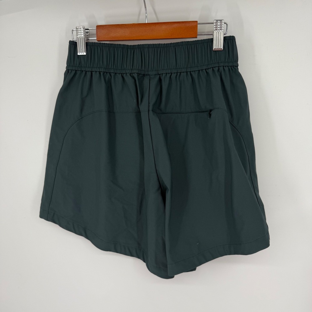 Alder Surf's Up 5" Short Women XS Dark Green Elastic Waist Hiking - Picture 2 of 7